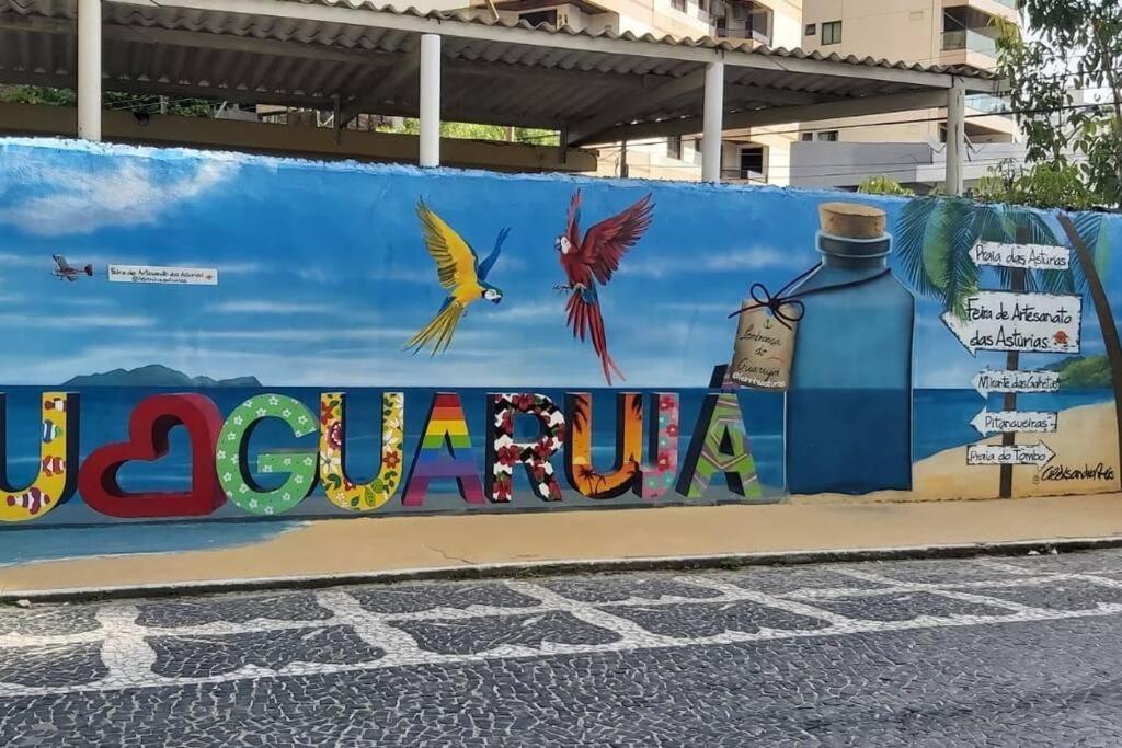 Guaruja, Asturias, 3 Suites, 1 Quadra Da Praia المظهر الخارجي الصورة